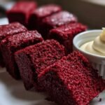 Red Velvet Brownie Dippers