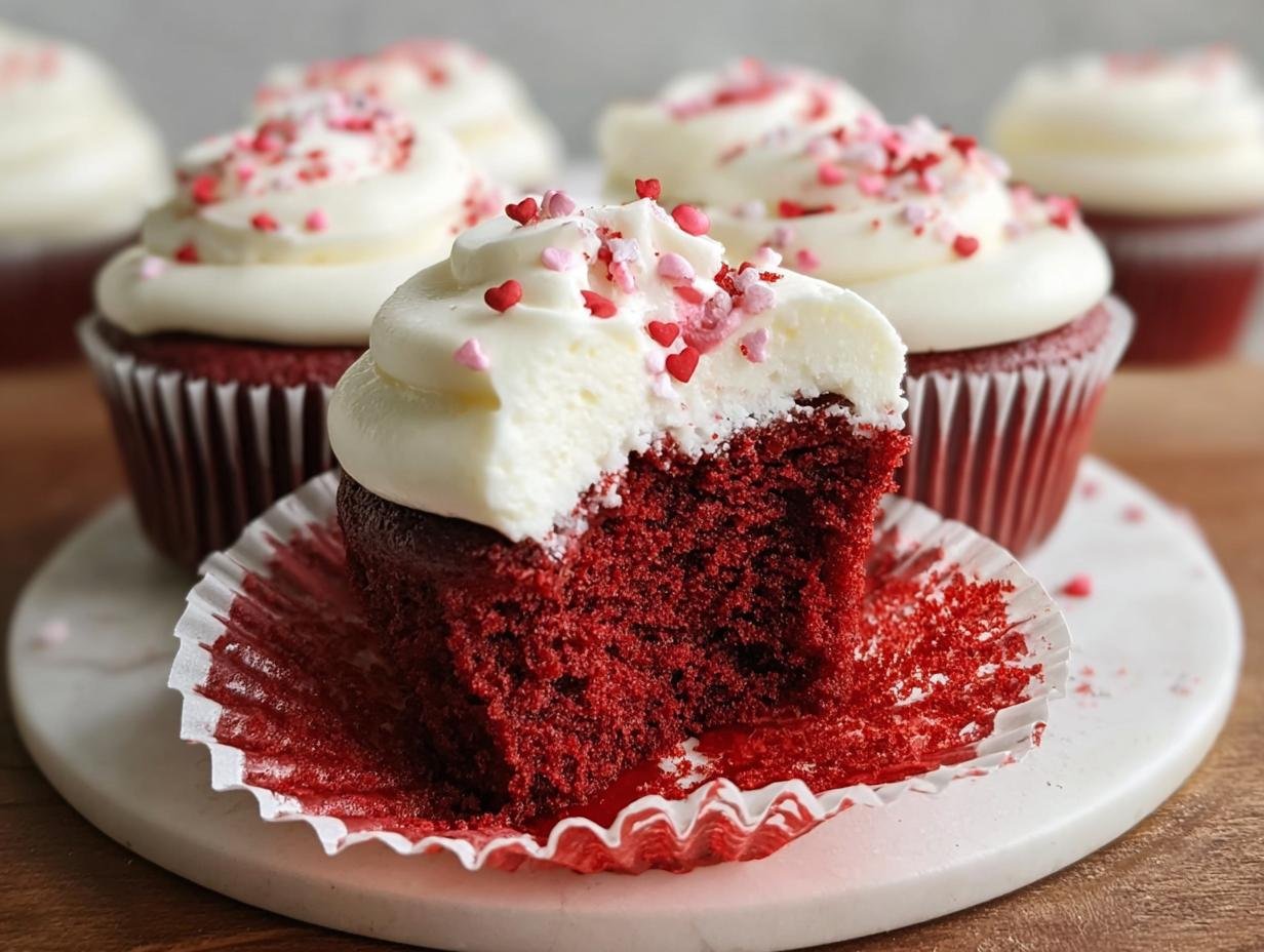 Red Velvet Cupcakes: 15 Minute Magic - Red Velvet Cupcakes - additional detail