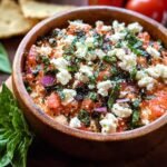 Red White Basil Dip