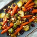 Roasted Brussels Sprouts Carrots