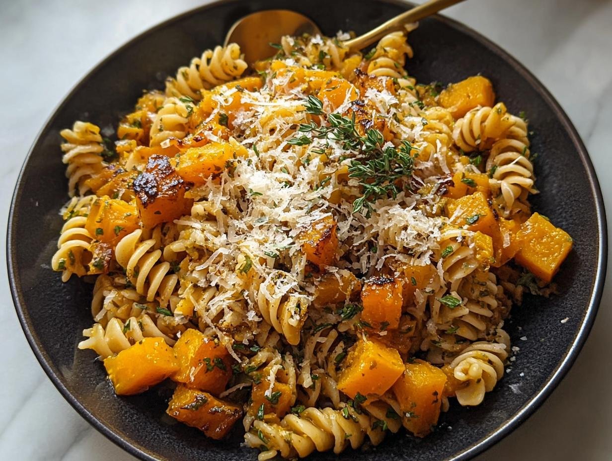 Roasted Butternut Squash Pasta