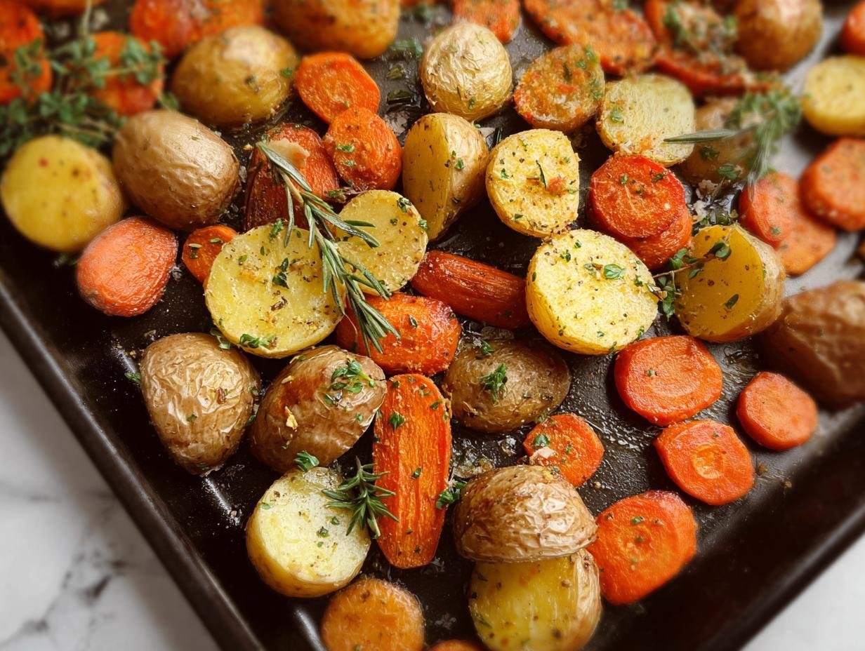 Perfect Roasted Potatoes Carrots: 1 Amazing Side - Roasted Potatoes Carrots - main visual representation
