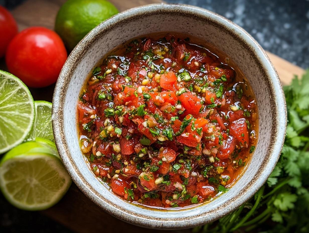 Salsa Fresh Tomatoes: Amazing 6-Minute Recipe - Salsa Fresh Tomatoes - additional detail