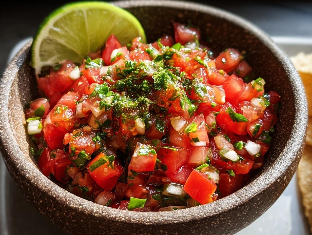Salsa Fresh Tomatoes: Amazing 6-Minute Recipe - Salsa Fresh Tomatoes - additional detail