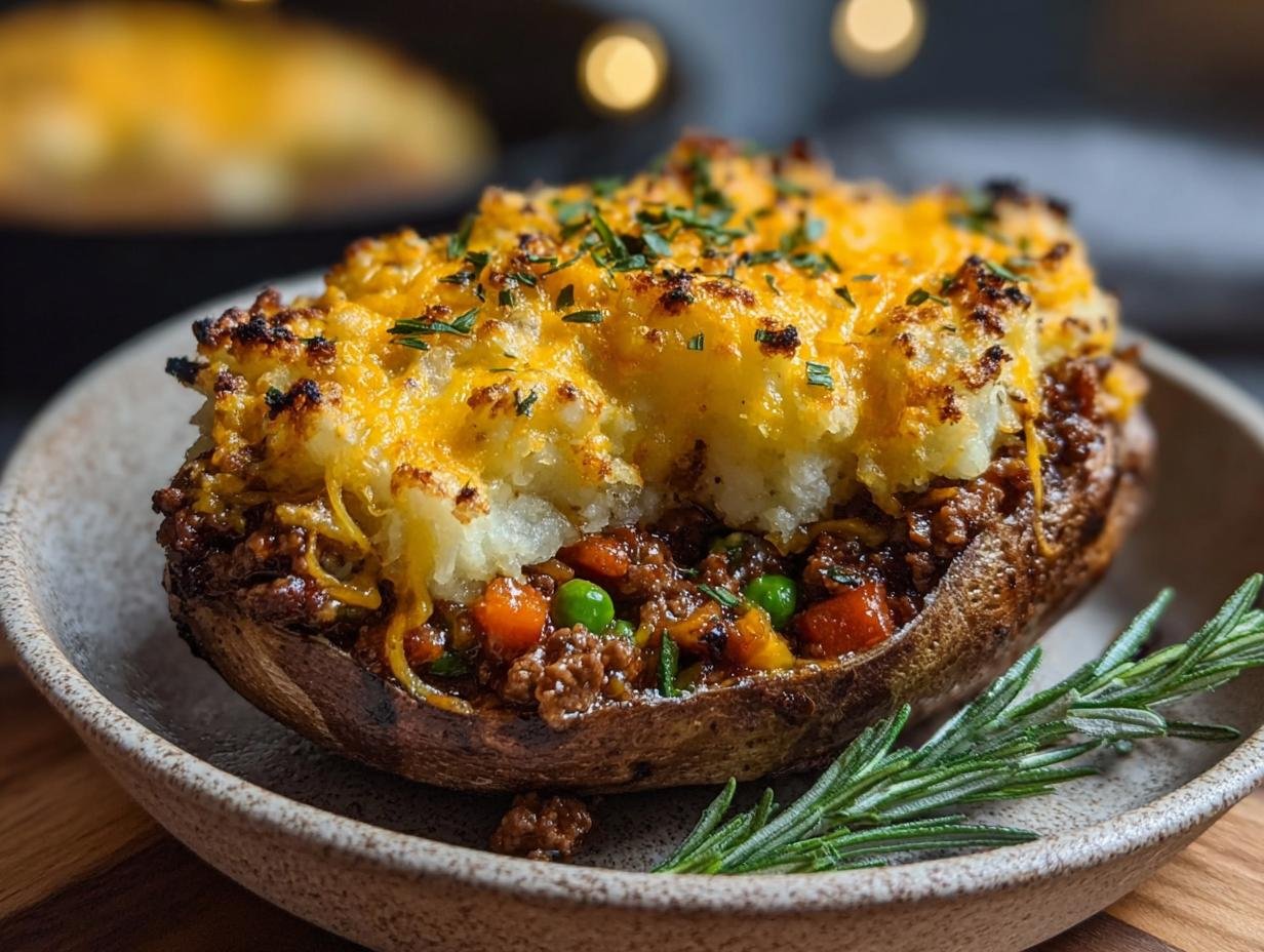 Shepherds Pie Baked Potato: Unforgettable Comfort - Shepherds Pie Baked Potato - additional detail