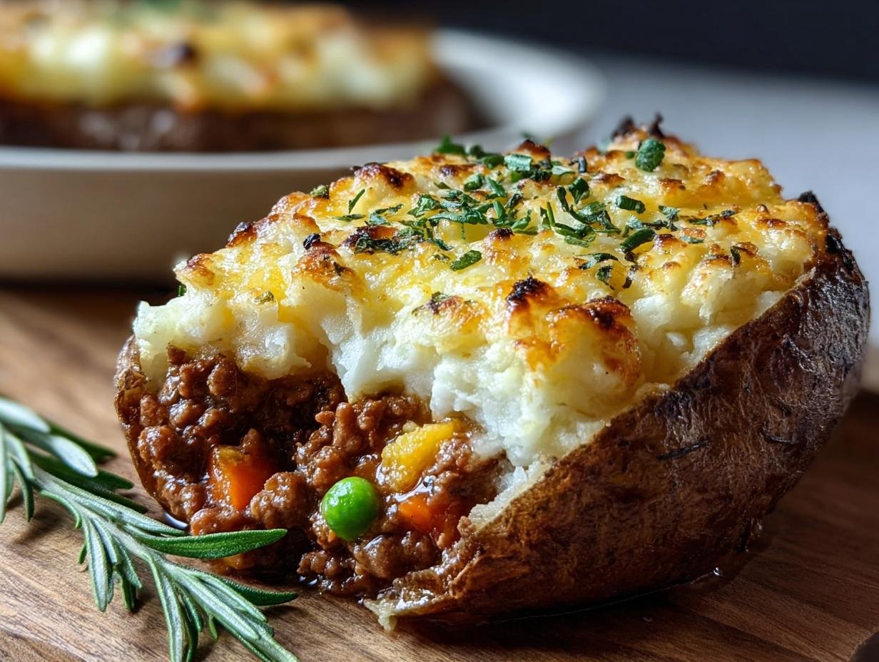Shepherds Pie Baked Potato: Unforgettable Comfort - Shepherds Pie Baked Potato - additional detail
