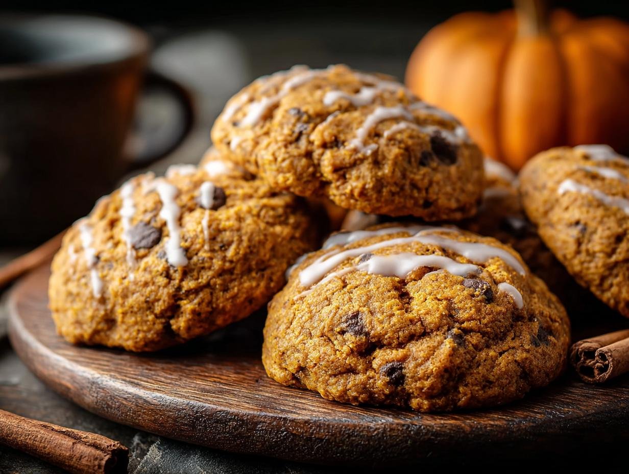 Soft Chewy Pumpkin Cookies: Best Fall Treat - Soft Chewy Pumpkin Cookies - additional detail