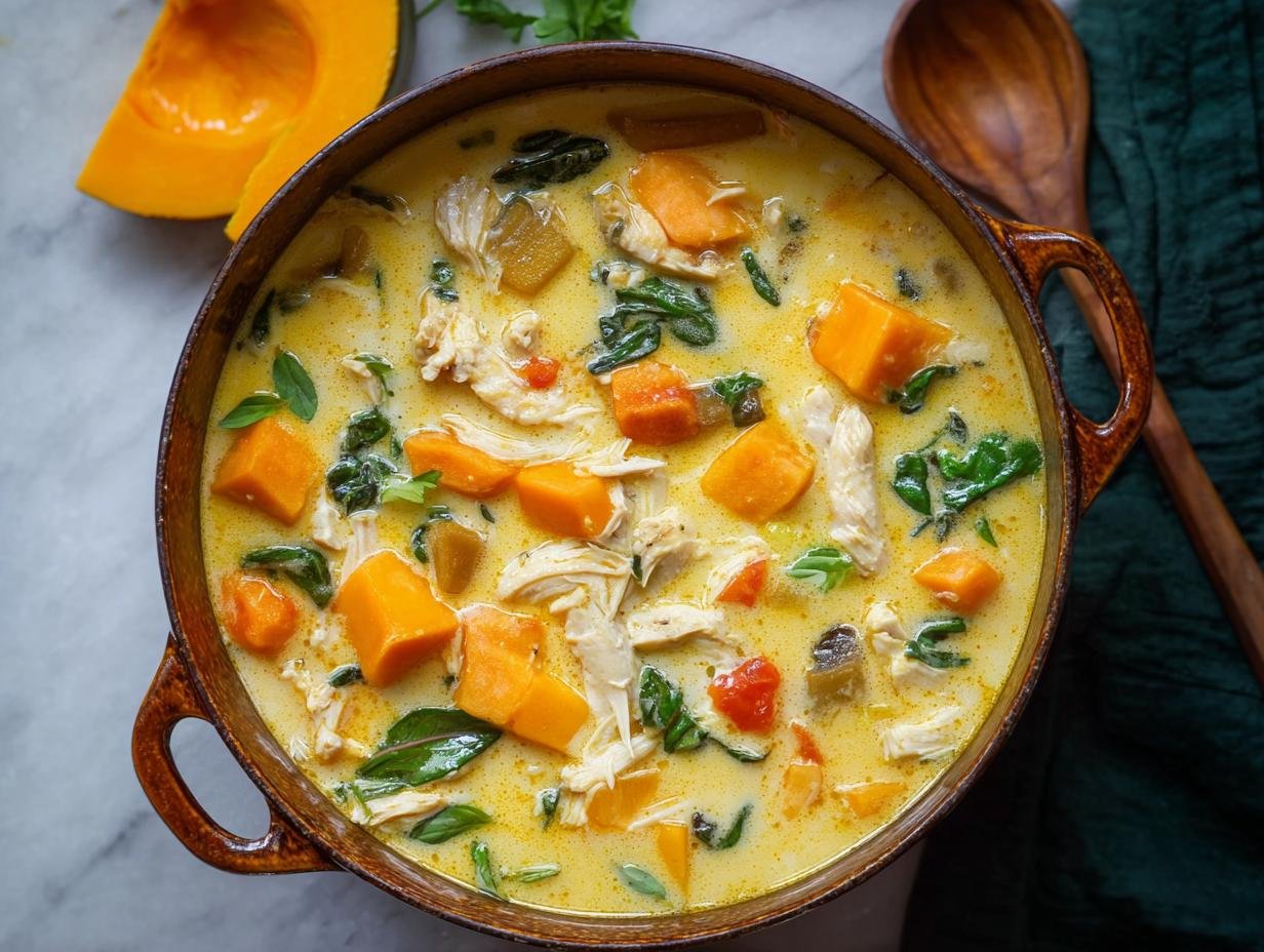 Amazing Sweet Potato Chicken Soup Recipe - Sweet Potato Chicken Soup - additional detail