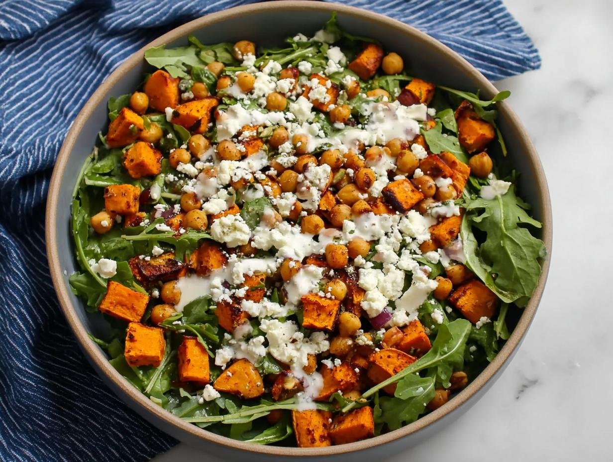 Sweet Potato Chickpea Salad You'll Adore - Sweet Potato Chickpea Salad - additional detail