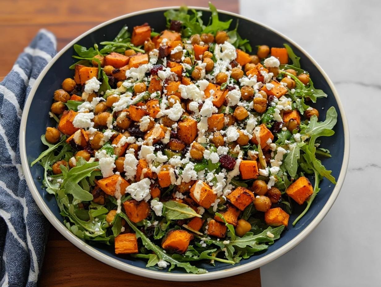 Sweet Potato Chickpea Salad You'll Adore - Sweet Potato Chickpea Salad - additional detail