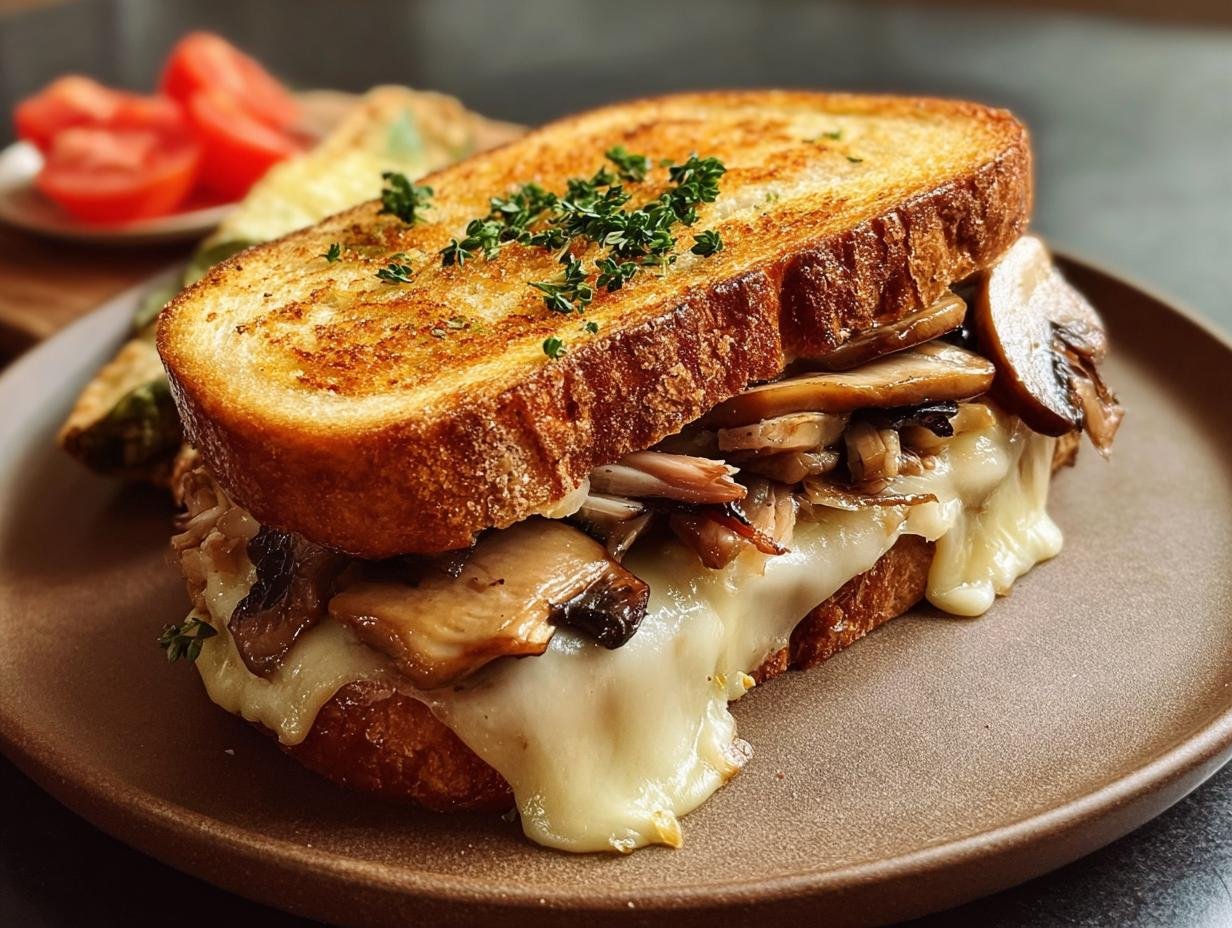 Amazing Swiss Mushroom Melt: 1 Secret Revealed - Swiss Mushroom Melt - additional detail