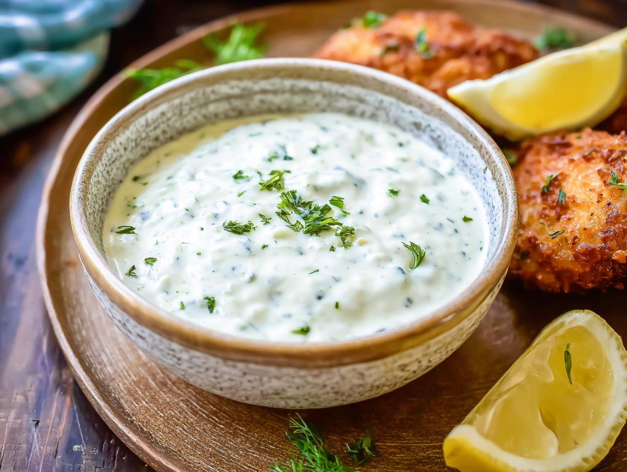 Tartar Sauce: 5 Minute Creamy Delight - Tartar Sauce - additional detail