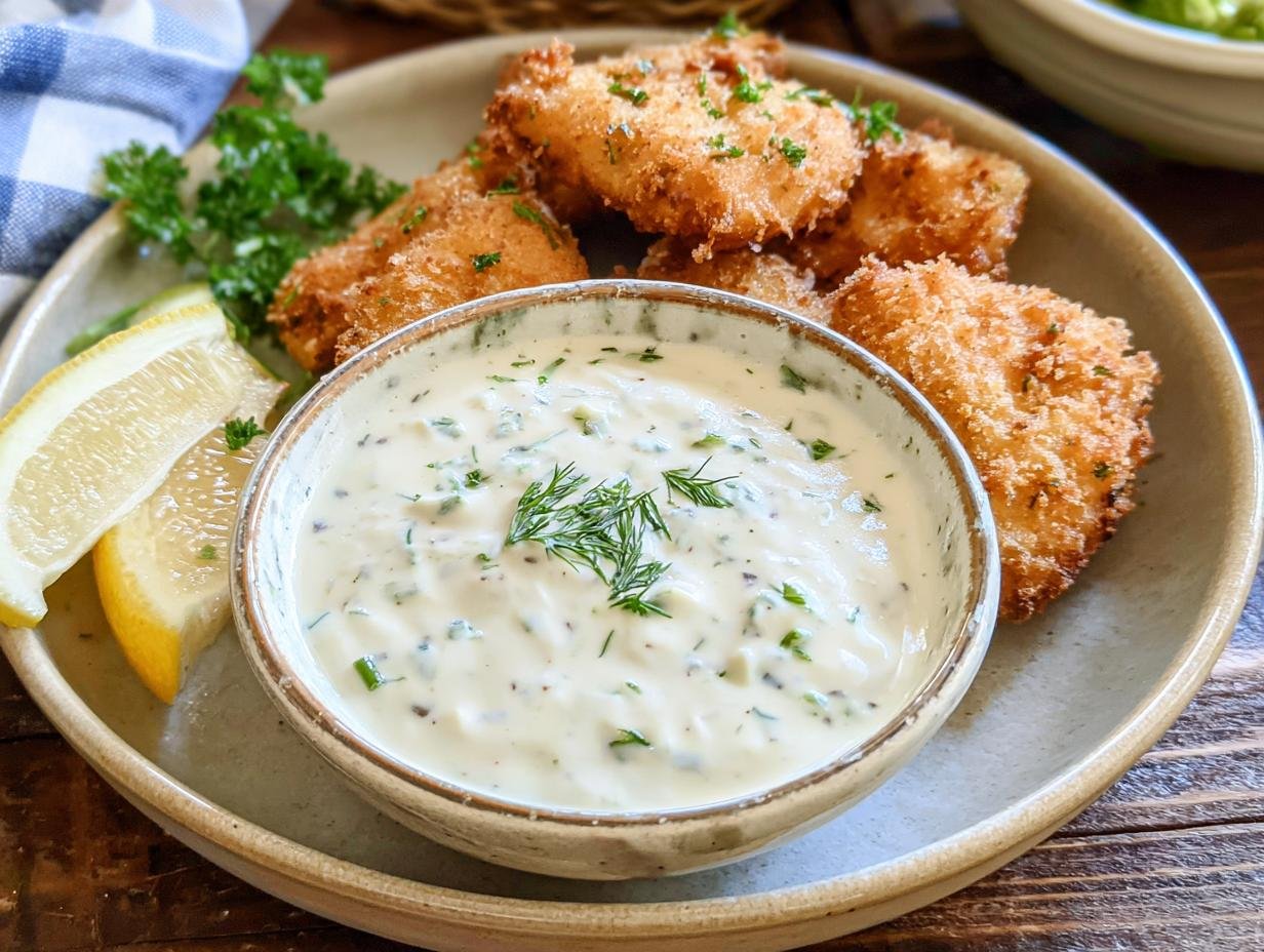 Tartar Sauce: 5 Minute Creamy Delight