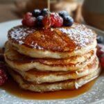 Vanilla Cinnamon Buttermilk Pancakes