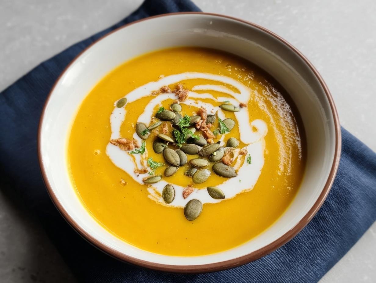 Delicious Vegan Butternut Squash Soup: 1-Hour Magic