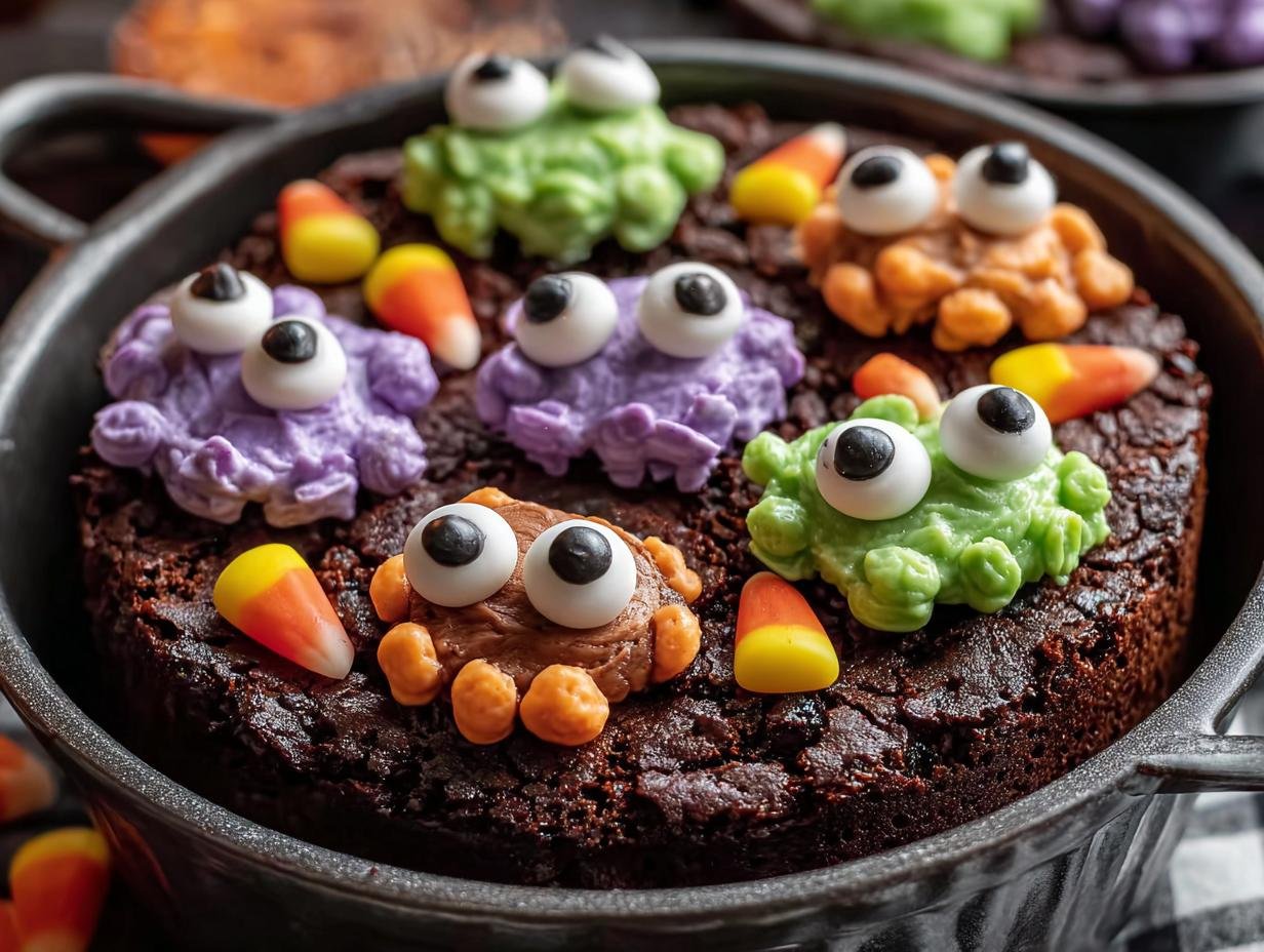 Witch Cauldron Brownies: 1 Amazing Halloween Treat - Witch Cauldron Brownies - additional detail