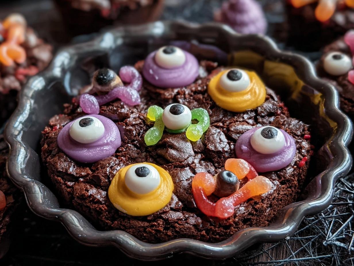 Witch Cauldron Brownies: 1 Amazing Halloween Treat - Witch Cauldron Brownies - additional detail