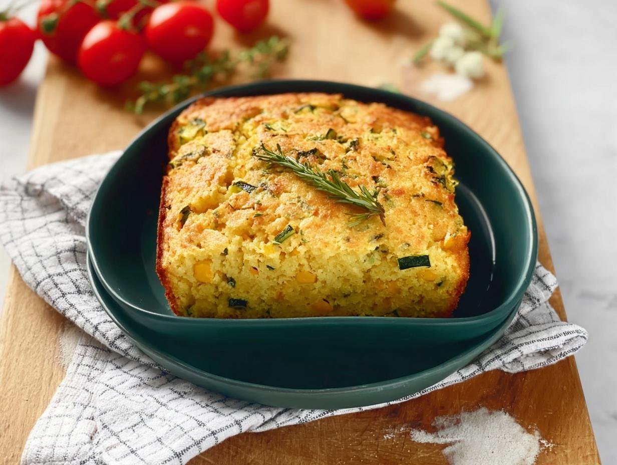 Zucchini Cornbread Casserole: 1 Amazing Recipe - Zucchini Cornbread Casserole - additional detail