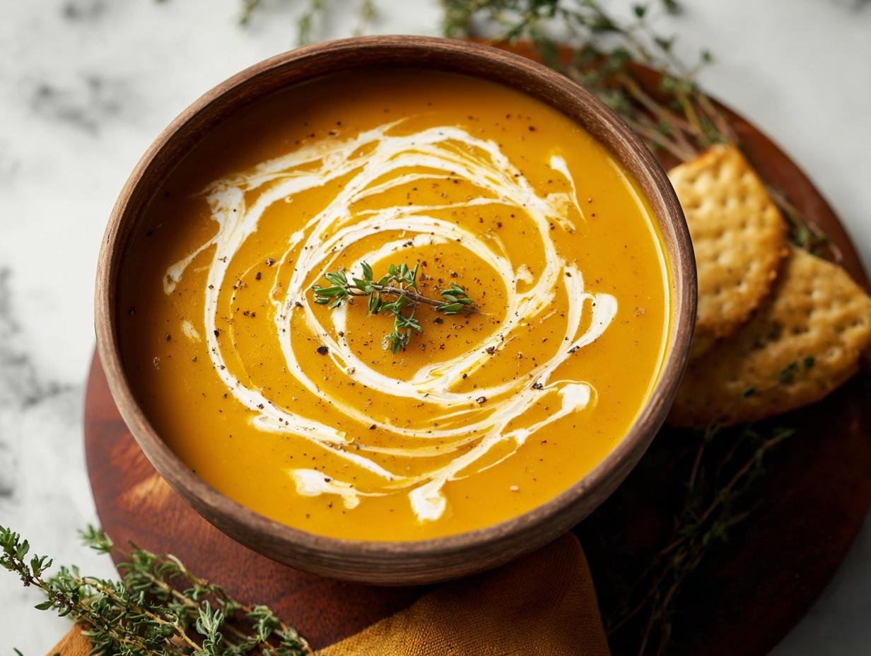 Acorn Squash Soup: 1 Cozy Comfort Meal