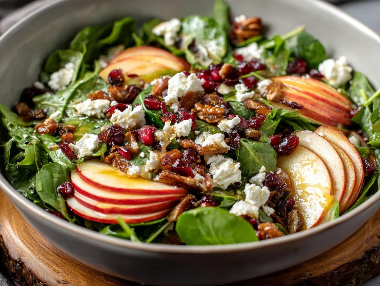 Apple Arugula Salad: Amazing Burst of Freshness - Apple Arugula Salad - additional detail
