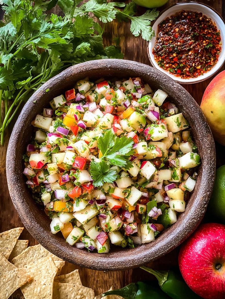 Apple Salsa: 15-Minute Sweet & Spicy Perfection! - Apple Salsa - main visual representation