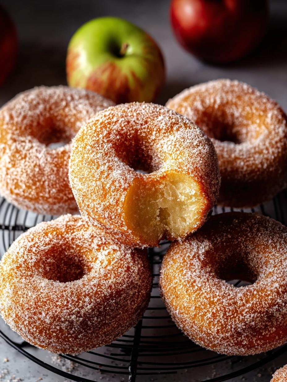 Irresistible Baked Apple Donuts for Cozy Fall Mornings - Baked Apple Donuts - main visual representation