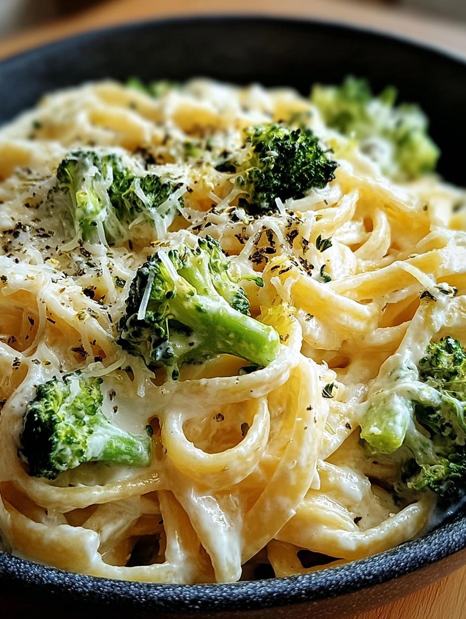 Delicious Boursin Cheese Pasta with creamy sauce and fresh broccoli, garnished with herbs, ready to serve
