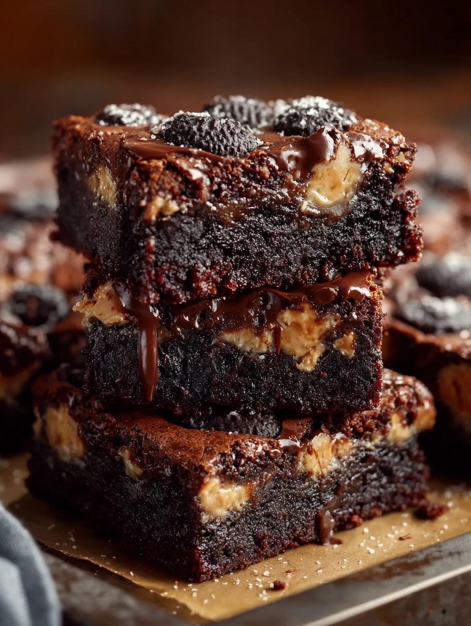 Irresistible brownie desserts fresh from the oven, ready to be enjoyed