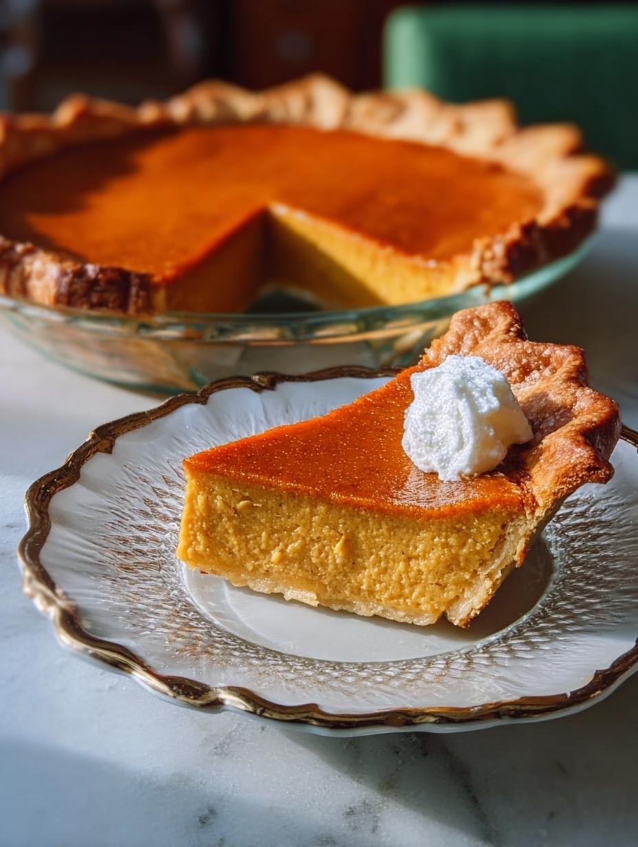 Whole Butternut Squash Pie on a cooling rack, showing its golden-brown crust and creamy filling
