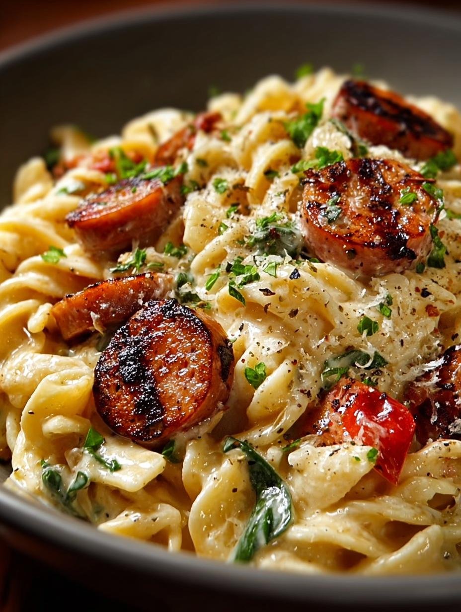 Cajun Smoked Sausage Alfredo: 5 Bold Steps to Delight - Cajun Smoked Sausage Alfredo - additional detail