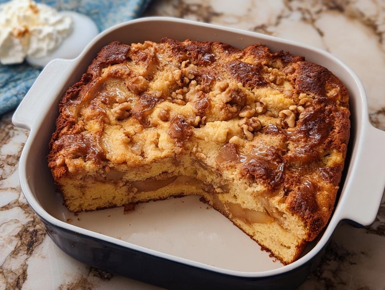 Caramel Apple Dump Cake: Easy & Amazing Dessert - Caramel Apple Dump Cake - additional detail