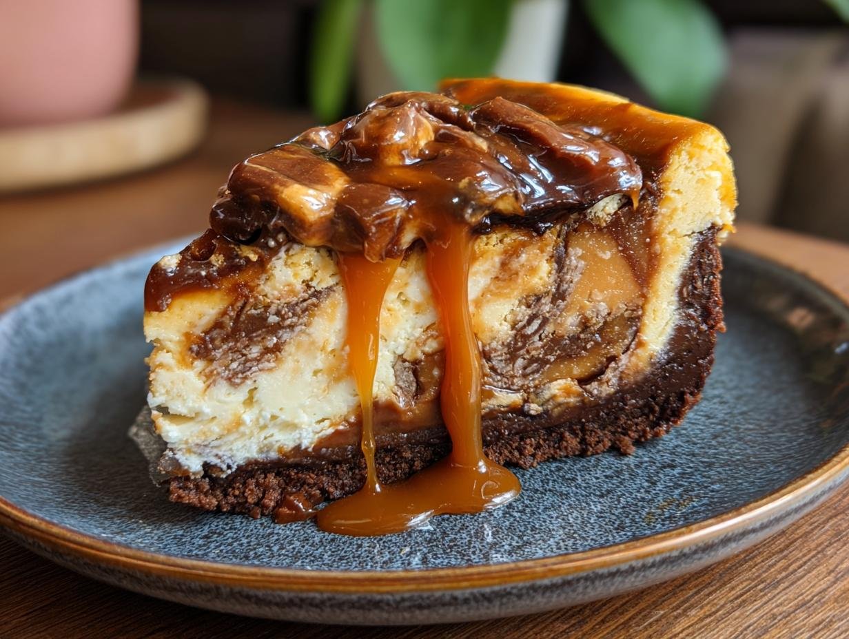 Caramel Brownie Cheesecake: Ultimate 10-Layer Dream
