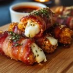 Cheesy Turkey Bacon Wrapped