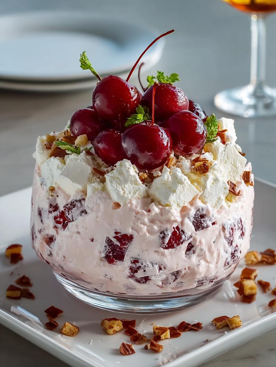 Cherry Fluff Salad: 7 Reasons to Love This Delightful Treat - Cherry Fluff Salad - main visual representation