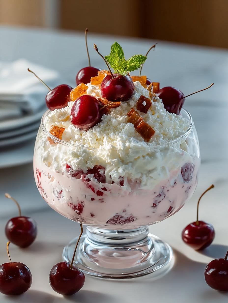 Cherry Fluff Salad: 7 Reasons to Love This Delightful Treat - Cherry Fluff Salad - additional detail