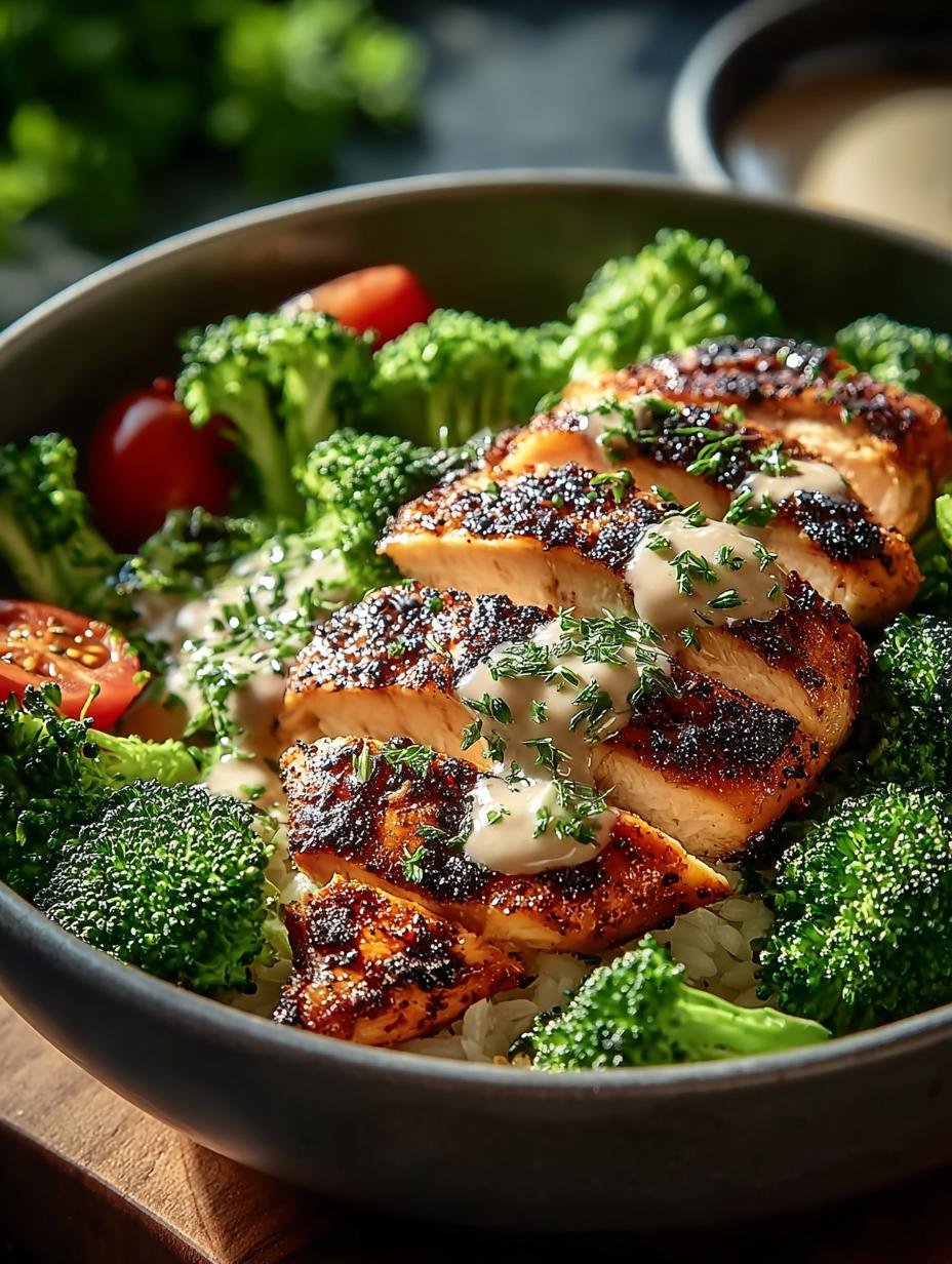 Chicken Broccoli Bowls