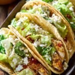 Chicken Caesar Smash Tacos