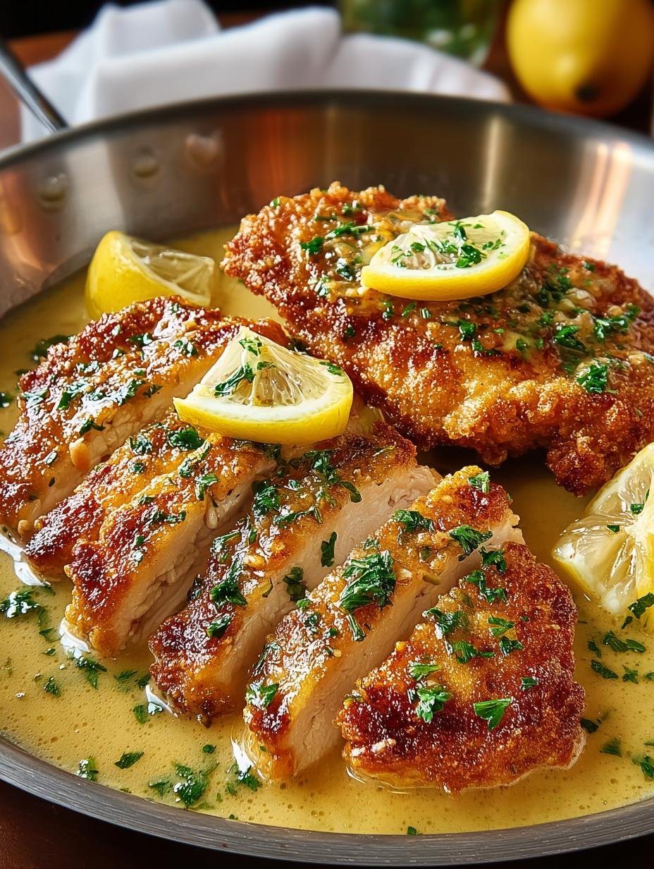 Effortless Chicken Francese with Zesty Lemon-Butter Sauce - Chicken Francese - main visual representation