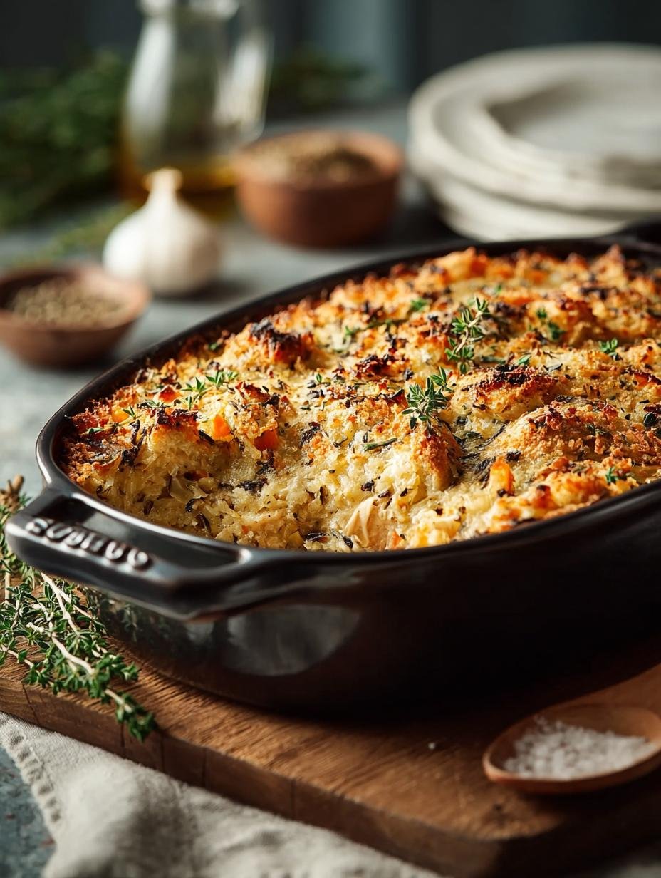 Chicken Wild Rice Casserole: 7 Comforting Ingredients - Chicken Wild Rice Casserole - additional detail