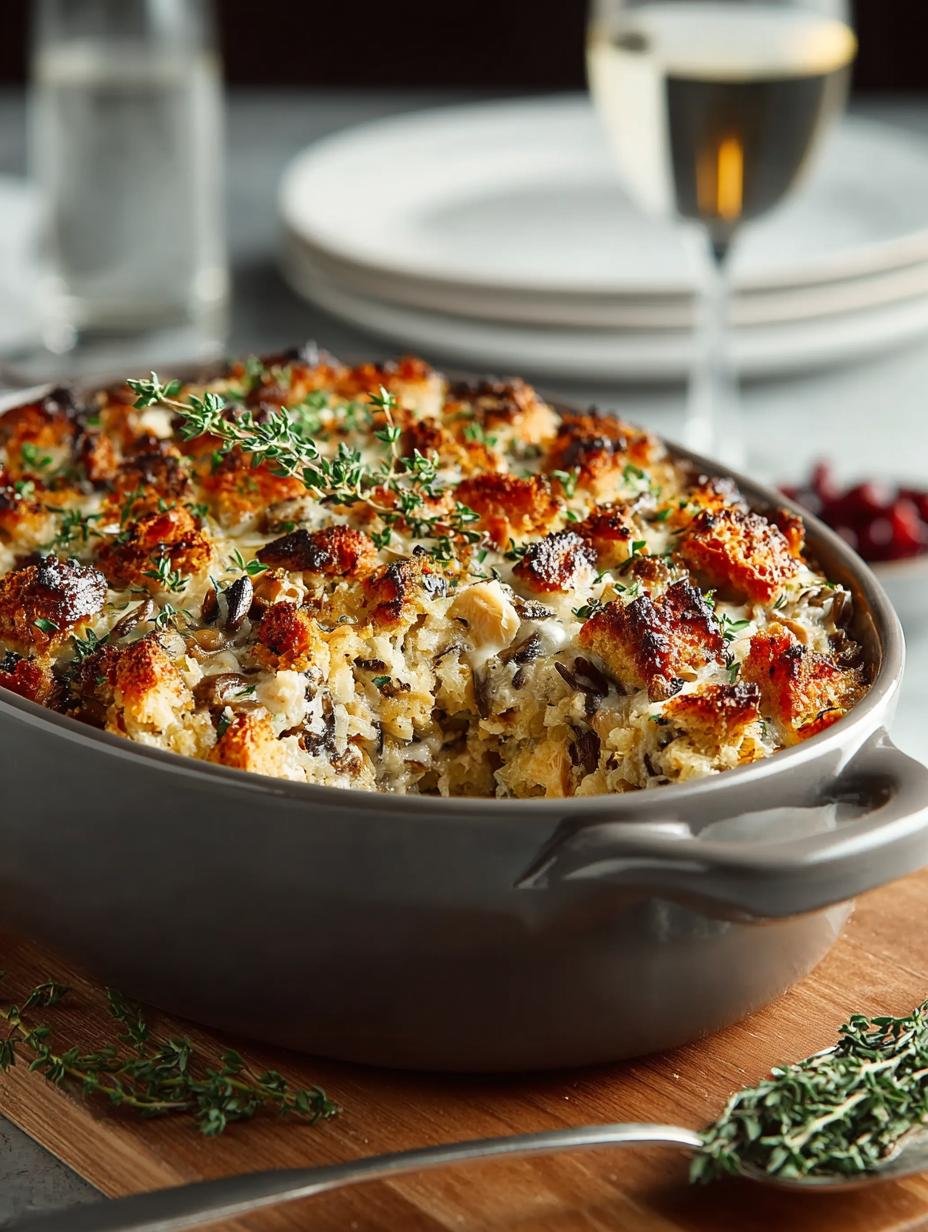 Chicken Wild Rice Casserole