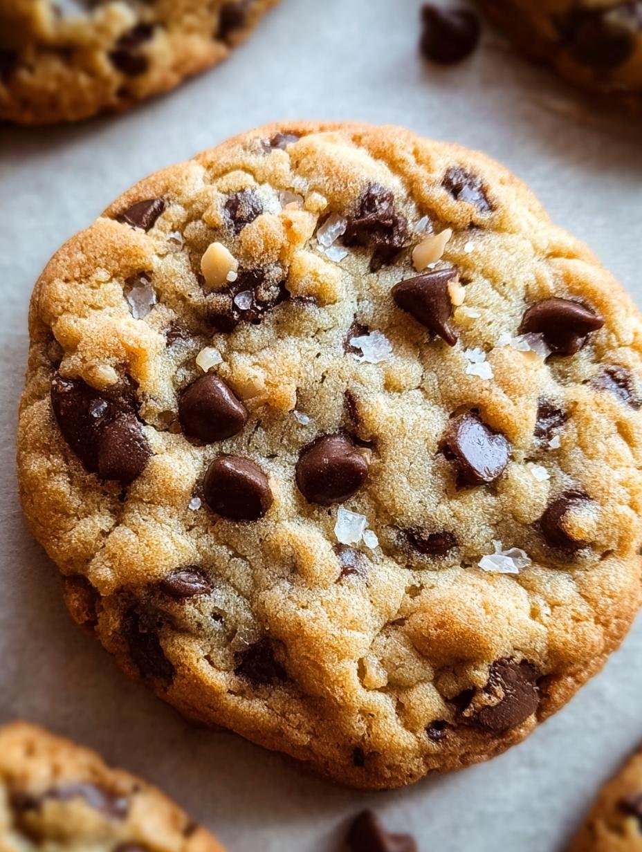 Irresistible homemade chocolate chip cookies with gooey chocolate chips on a cooling rack