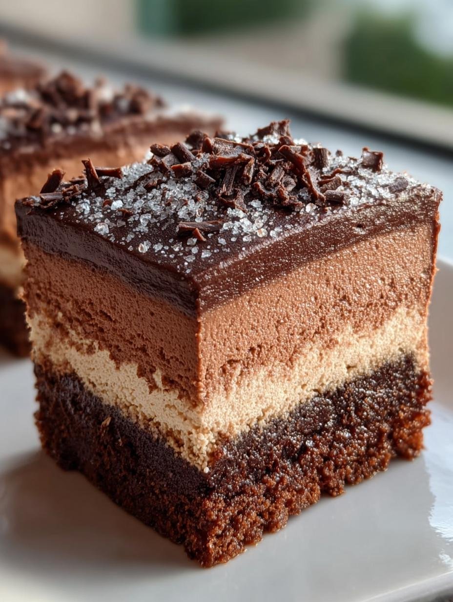 Decadent Chocolate Mousse Brownies: 2x Bliss