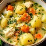 Comforting Chicken Soup Potatoes