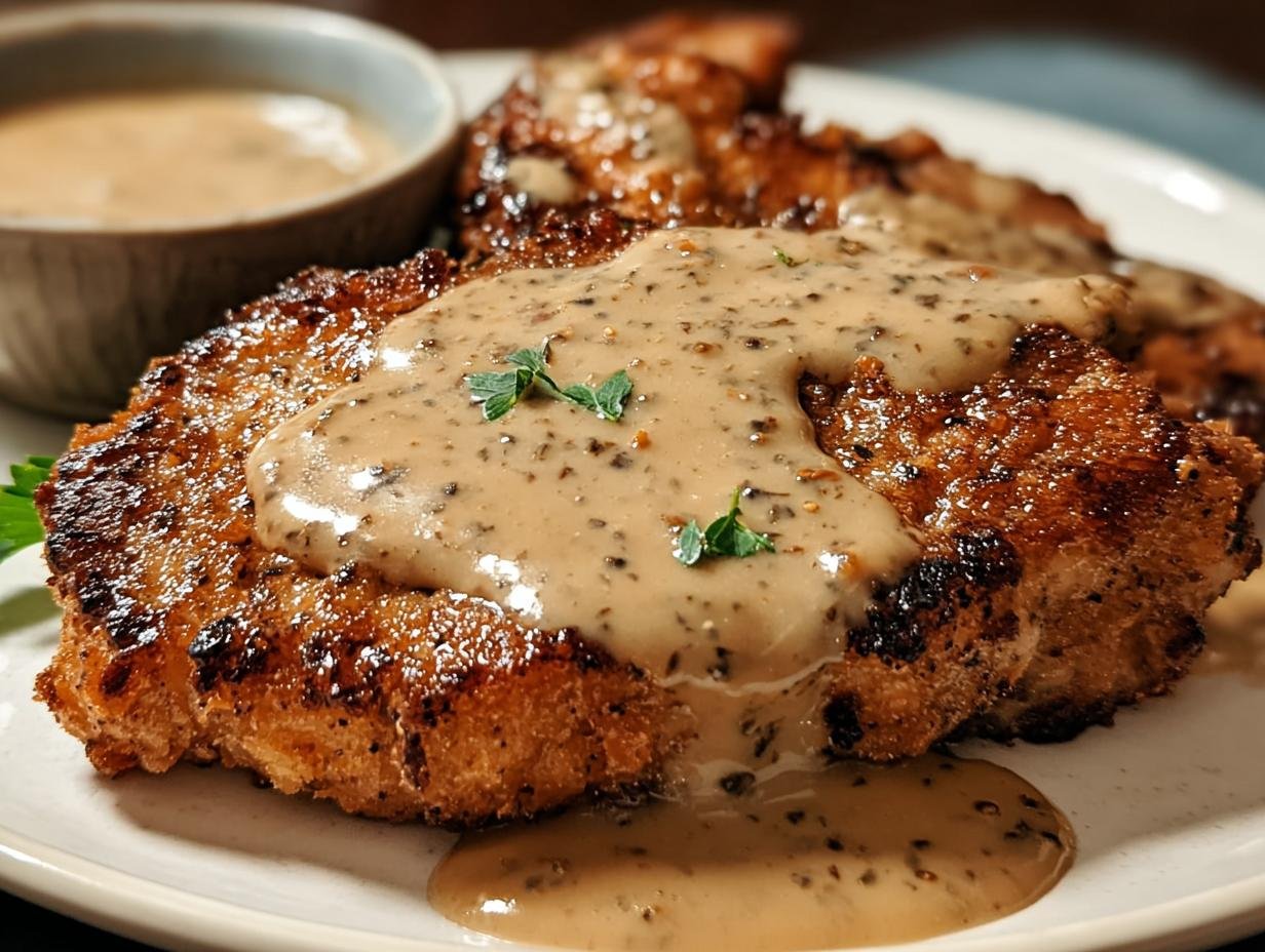 Amazing Country Fried Pork Chops Recipe - Country Fried Pork Chops - additional detail