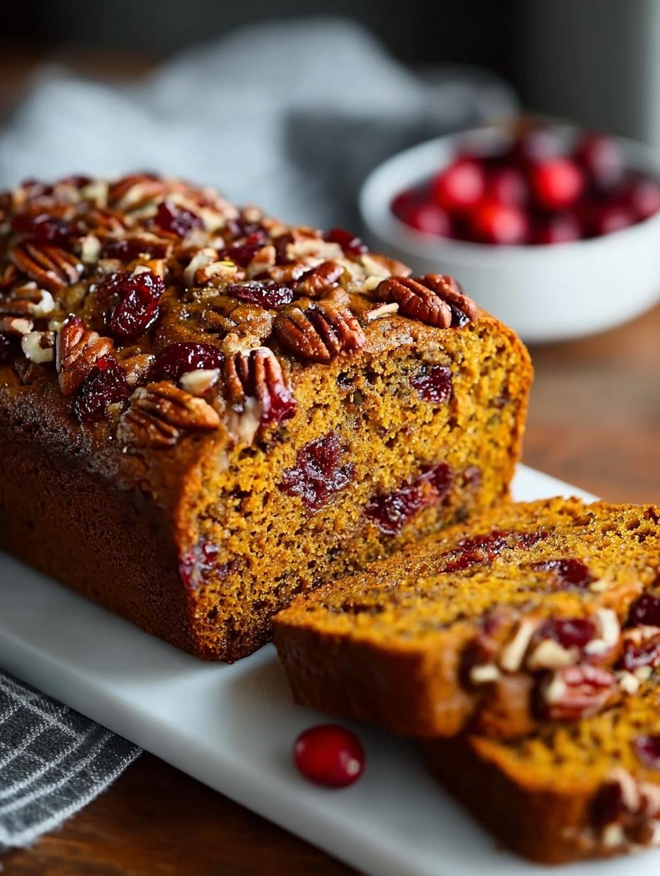 Cranberry Pecan Pumpkin Bread: 5 Reasons to Bake Today - Cranberry Pecan Pumpkin Bread - additional detail