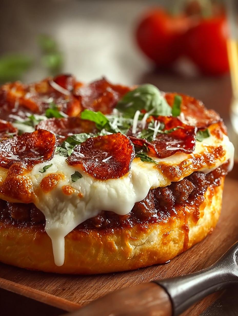 Crazy Good Pizza Burger