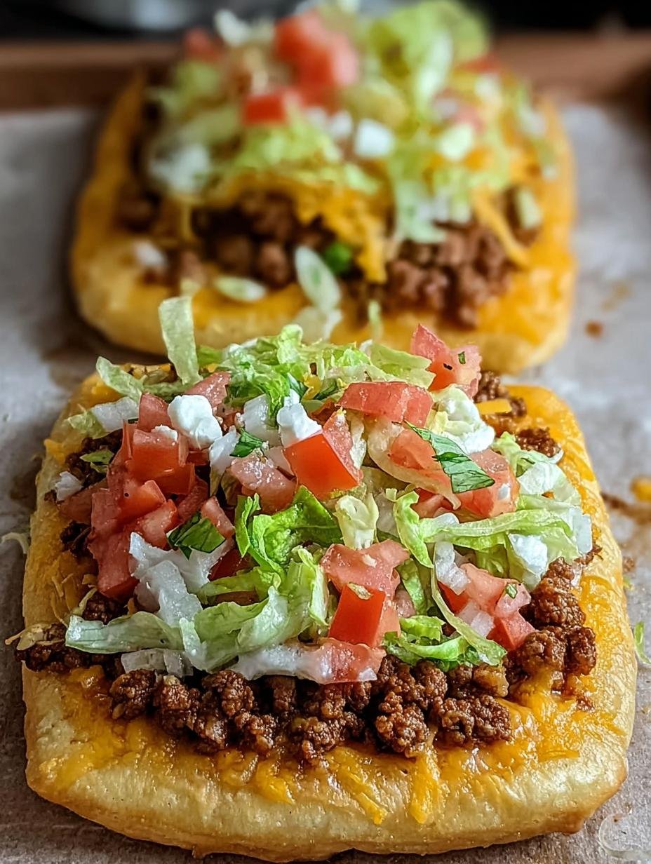 Amazing Crescent Roll Taco Pizza in 30 Mins
