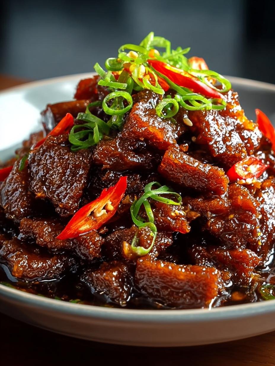 Crispy Chilli Beef: 7 Steps to Dinner Perfection - Crispy Chilli Beef - main visual representation