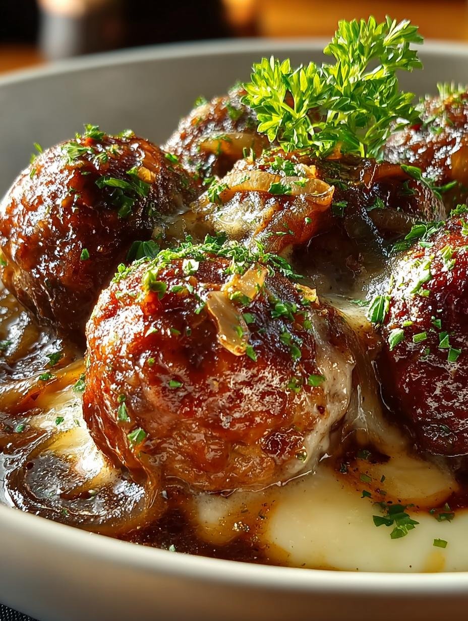 Crockpot French Onion Meatballs: 6 Savory Secrets - Crockpot French Onion Meatballs - main visual representation