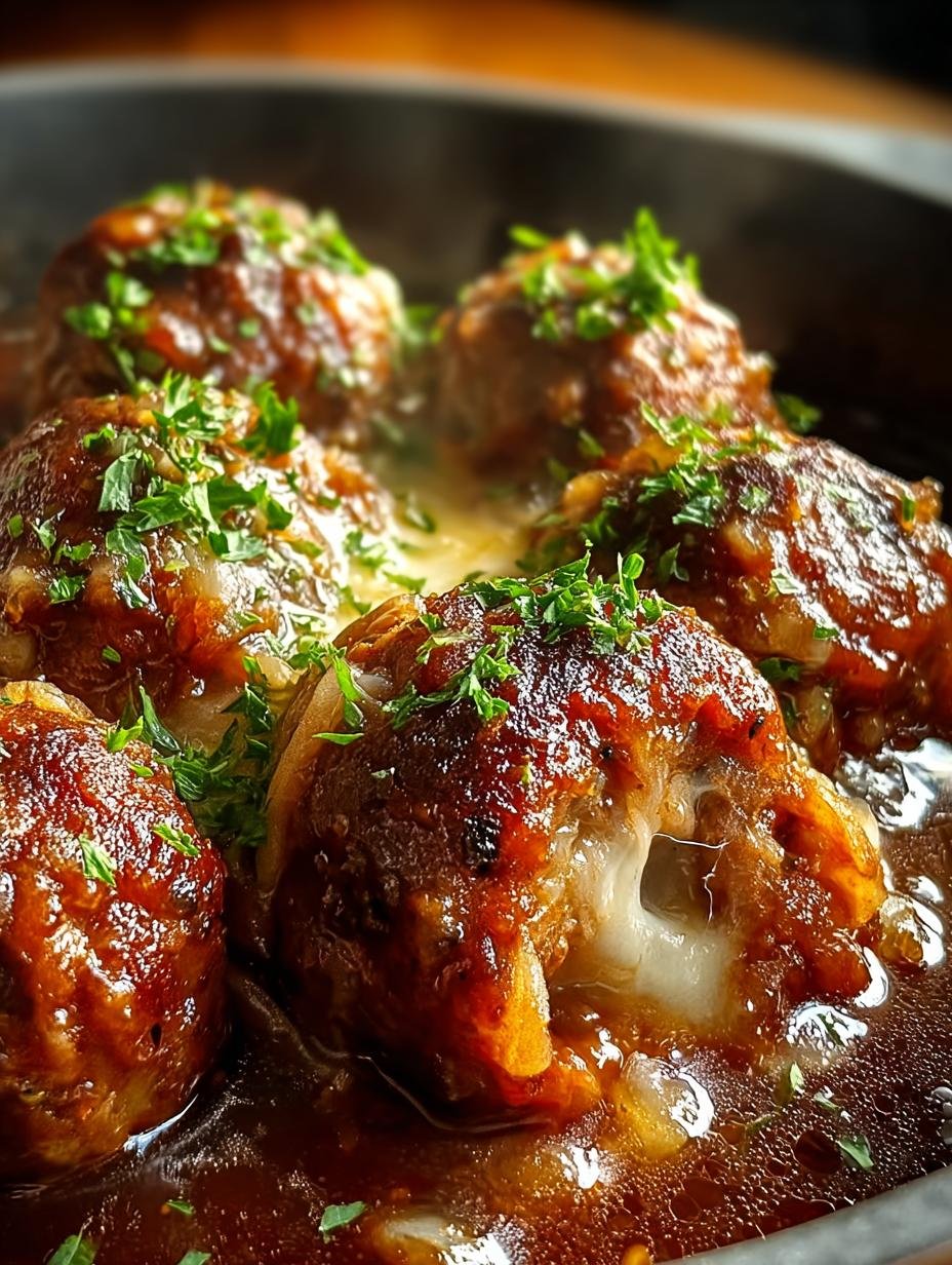 Crockpot French Onion Meatballs: 6 Savory Secrets